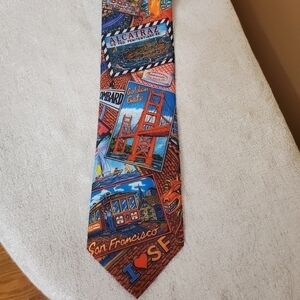 D'em Crazy mens tie "I love San Francisco"